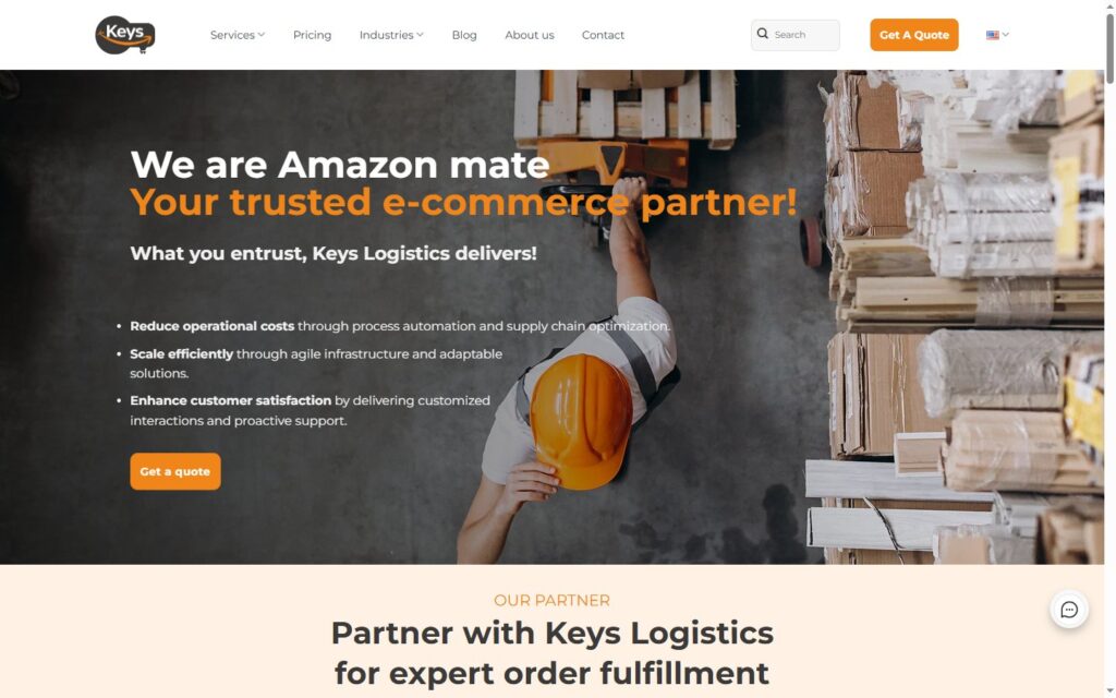 Website fulfillment quốc tế Keys Logistics 1 Keys Logistics