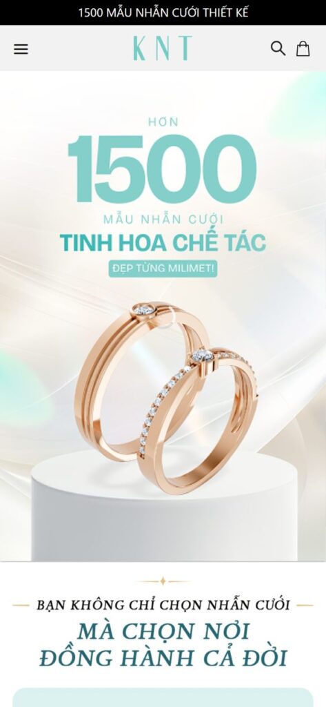 Trang chủ trên điện thoại