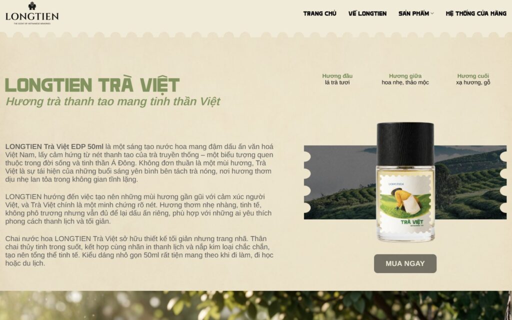 Trang mùi hương Trà Việt: câu chuyện, tầng hương