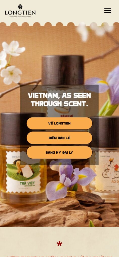 Trang chủ trên điện thoại