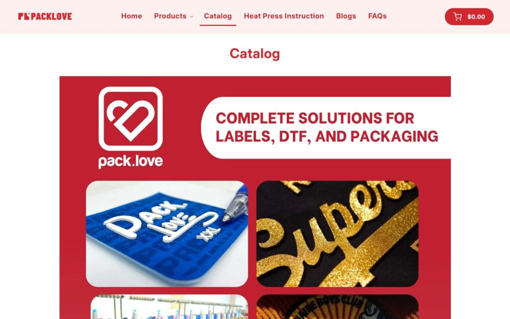 Catalog sản phẩm dạng sách