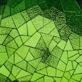 Ảnh gạch mosaic xanh khách tải lên