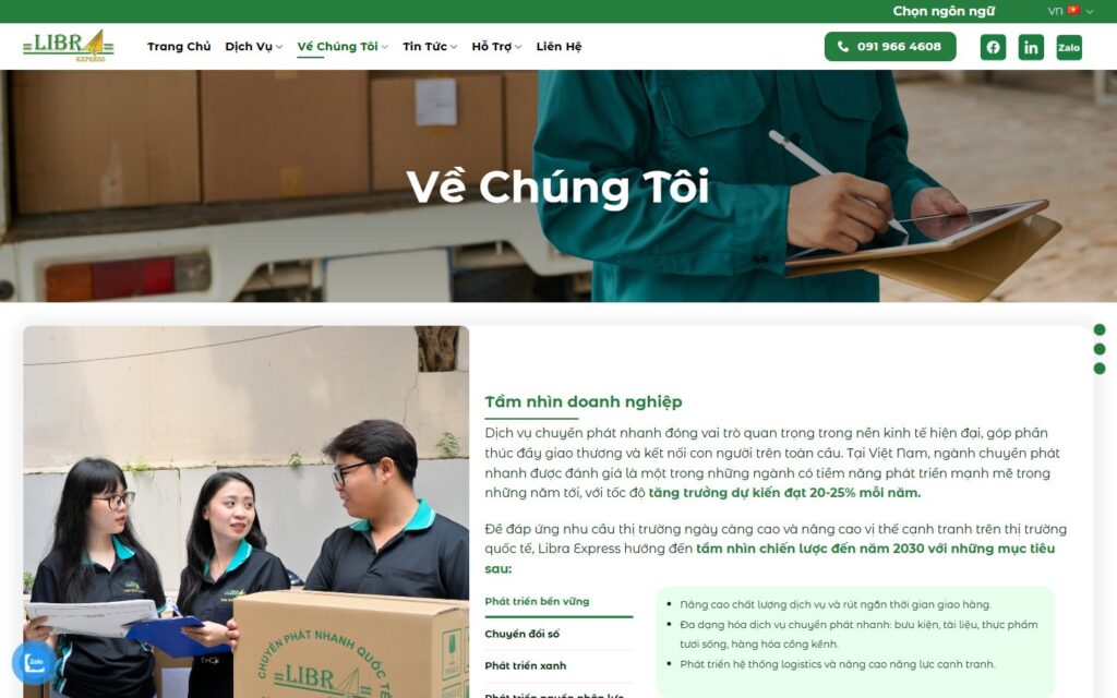 Giới thiệu: tầm nhìn, sứ mệnh
